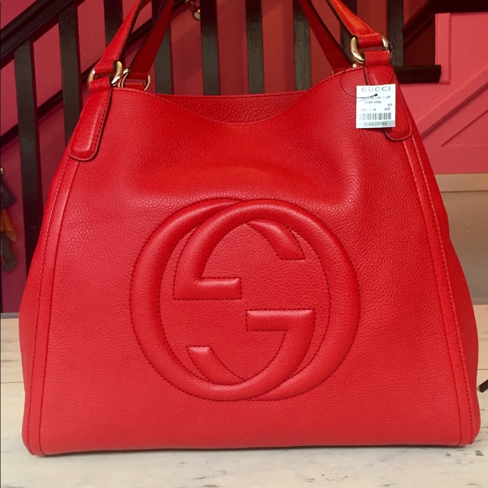 Gucci handbag authentic tote with tags